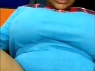 Desi aunty caught cheating gets punished on table